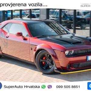 Dodge Challenger SRT Super Stock 6.2 HEMI Aut. 808 KS, LED+KAM+GR SJED+NAVI