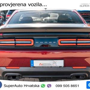Dodge Challenger SRT Super Stock 6.2 HEMI Aut. 808 KS, LED+KAM+GR SJED+NAVI