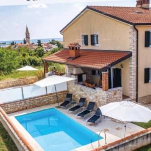 Dvojna kuća sa bazenom, Umag, okolica, Istra (A)