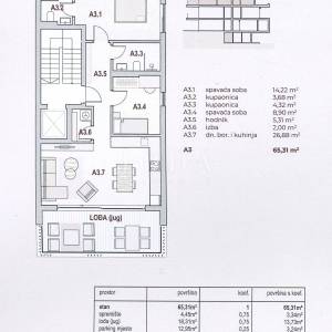 Ekskluzivna novogradnja 30m od mora