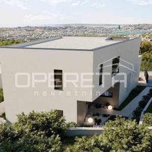 Ekskluzivno građevinsko zemljište iznad Splita – projekt luksuzne vile s bazenom