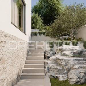 Ekskluzivno građevinsko zemljište iznad Splita – projekt luksuzne vile s bazenom