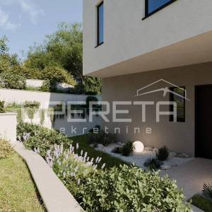 Ekskluzivno građevinsko zemljište iznad Splita – projekt luksuzne vile s bazenom