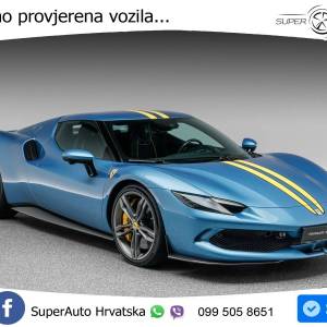 Ferrari 296 GTB 3.0 V6 PHEV Aut. 830 KS, LED+360+GR SJED+HEAD+VIRT