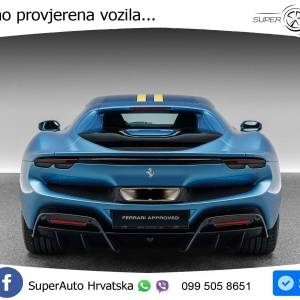 Ferrari 296 GTB 3.0 V6 PHEV Aut. 830 KS, LED+360+GR SJED+HEAD+VIRT