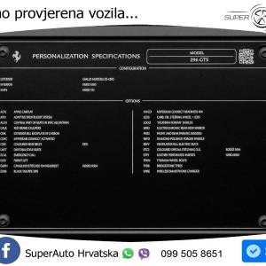 Ferrari 296 GTS 3.0 V6 PHEV Aut. 830 KS, ACC+LED+KAM+GR SJED+HEAD+VIRT