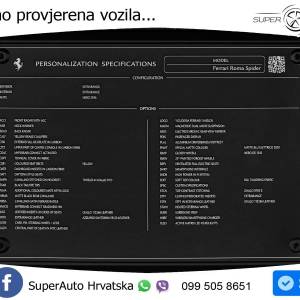 Ferrari Roma Spider 3.9 V8 Aut. 620 KS, ACC+LED+360+GR SJED+VIRT+ASIST