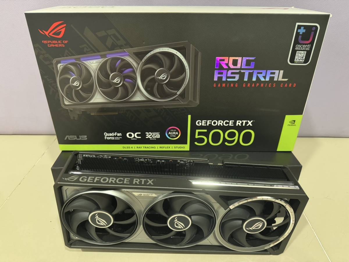 GeForce RTX 5090, RTX 5080, RTX 5070 Ti,  RTX 4090, RTX 4080 Super