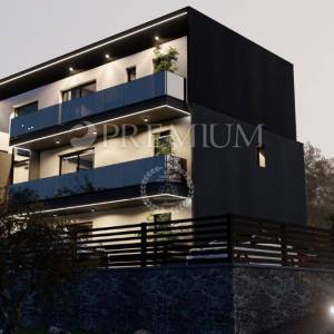 Grad Krk, penthouse s pogledom na more, novogradnja! 