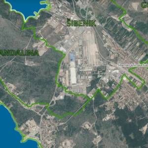 Građevinsko zemljište 1047m2-Ražine ( Šibenik )