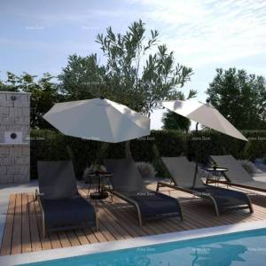 GRAĐEVINSKO ZEMLJIŠTE S PROJEKTOM ZA MODERNU ISTARSKU VILU, Buje