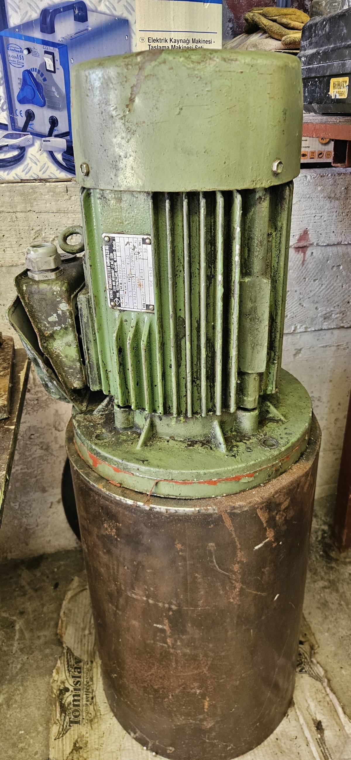 Hidraulični agregat, motor 5.5kW 380V AC,  Rexroth hidr zup pumpa