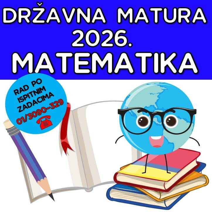 Instrukcije iz MATEMATIKE za državnu maturu 2026.  (A i B težina)