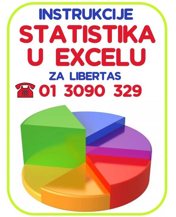 Instrukcije iz statistike u EXCEL-u za Libertas