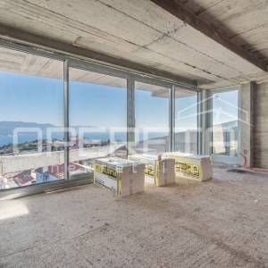 Istra, Plomin-okolica, luksuzna vila u novogradnji sa panoramskim pogledom na mo