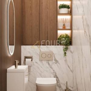 Kastav, Rubeši, kuća u nizu, novogradnja, pogled na more