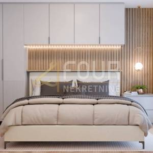 Kastav, Rubeši, kuća u nizu, novogradnja, pogled na more