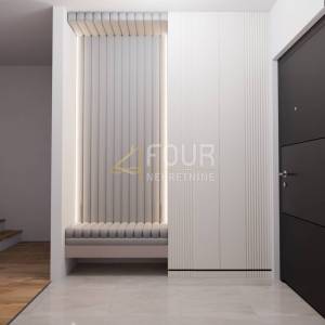 Kastav, Rubeši, kuća u nizu, novogradnja, pogled na more