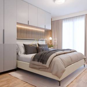 Kastav, Rubeši, kuća u nizu, novogradnja, pogled na more