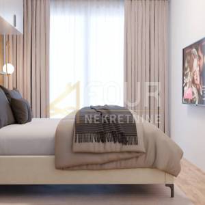 Kastav, Rubeši, kuća u nizu, novogradnja, pogled na more