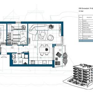 Klenovica stan u eksluzivnoj novogradnji