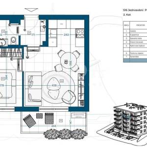 Klenovica stan u eksluzivnoj novogradnji