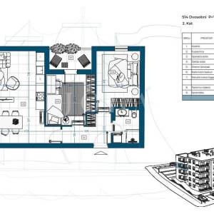 Klenovica stan u eksluzivnoj novogradnji