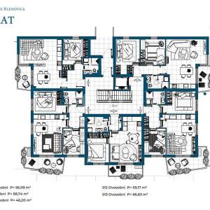 Klenovica stan u eksluzivnoj novogradnji