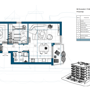 Klenovica stan u eksluzivnoj novogradnji