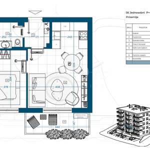 Klenovica stan u eksluzivnoj novogradnji