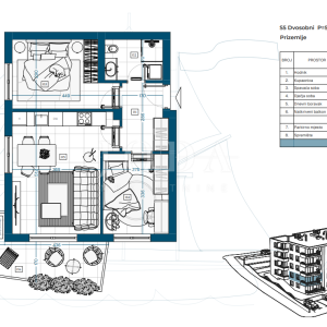 Klenovica stan u eksluzivnoj novogradnji