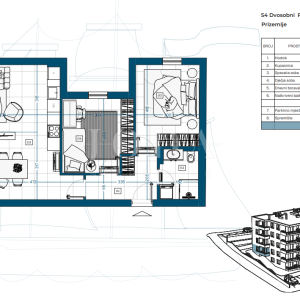 Klenovica stan u eksluzivnoj novogradnji