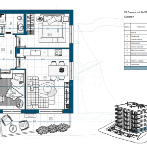 Klenovica stan u eksluzivnoj novogradnji