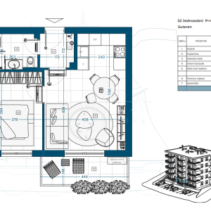 Klenovica stan u eksluzivnoj novogradnji