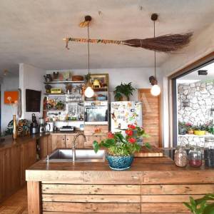 Kostrena – kuća s bazenom i gostinjskom kućom na mirnoj lokaciji, pogled na more