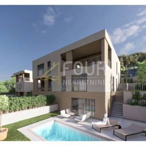 Kostrena, kvalitetna novogradnja, višeetažni 3s+db, bazen