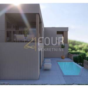 Kostrena, kvalitetna novogradnja, 166.46m2, dvoetažni 3s+db, bazen