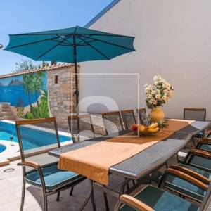 Kuća Vodnjan - 8 spavaćih soba, bazen, pogled na more