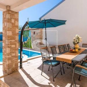 Kuća Vodnjan - 8 spavaćih soba, bazen, pogled na more