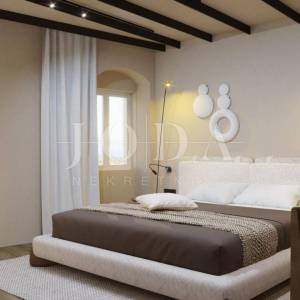 Labin, kuća sa očaravajućim pogledom na more, projektom i građevinskom dozvolom za gradnju hotela