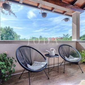 Labin, okolica, moderna Villa s bazenom i velikom okućnicom