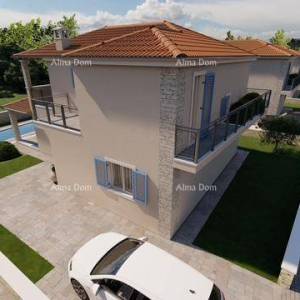 LIŽNJAN! PRODAJA KUĆA U IZGRADNJI S BAZENOM.