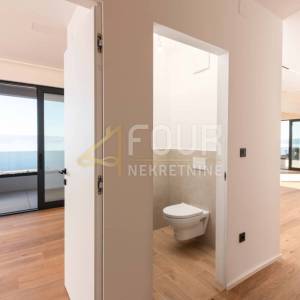 Lovran, novogradnja, 3s+db, 142.11m2, terasa, okućnica, pogled na more