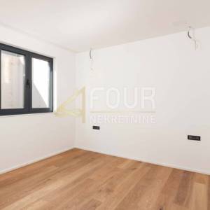 Lovran, novogradnja, 77.17m2, 2s+db, terasa, okućnica, pogled na more