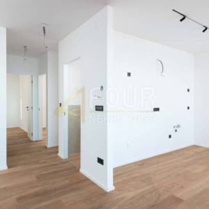 Lovran, novogradnja, 77.17m2, 2s+db, terasa, okućnica, pogled na more