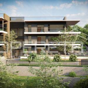 Luksuzan stan s privatnim bazenom i vrtom – ekskluzivna novogradnja, 2 garažna m