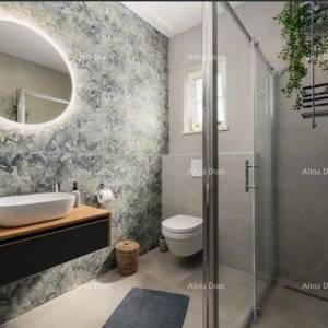 Luksuzna, potpuno namještena istarska vila s studio apartmanom, bazenom i pogledom na more, Kanfanar!