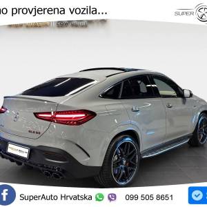 Mercedes AMG GLE Coupe 53 4M Aut. 544 KS, ZRAČ+PANO+360+GR SJED+ACC+KEY+LANE