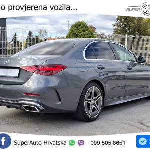 Mercedes C 220d Aut. 200 KS, REG 07/26 u PDV-u LED+KAM+GR SJED+VIRT+ASIST