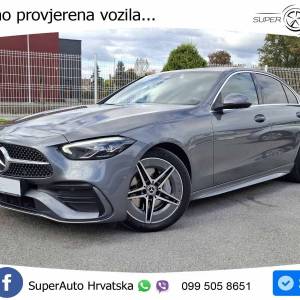 Mercedes C 220d Aut. 200 KS, REG 07/26 u PDV-u LED+KAM+GR SJED+VIRT+ASIST